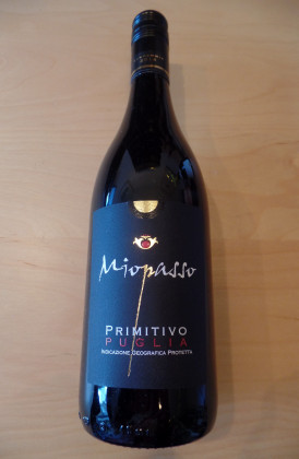 Miopasso "Primitivo", Apulië